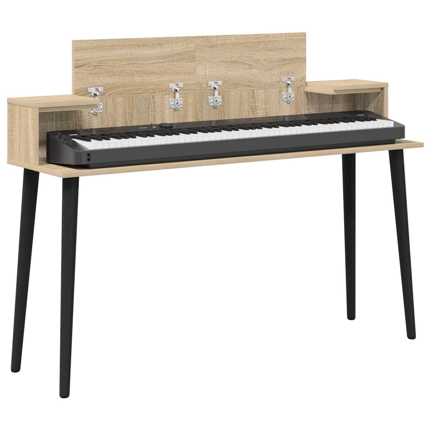 Studio Desk Sonoma Oak 152 x 36 x 19.5 cm Engineered Wood