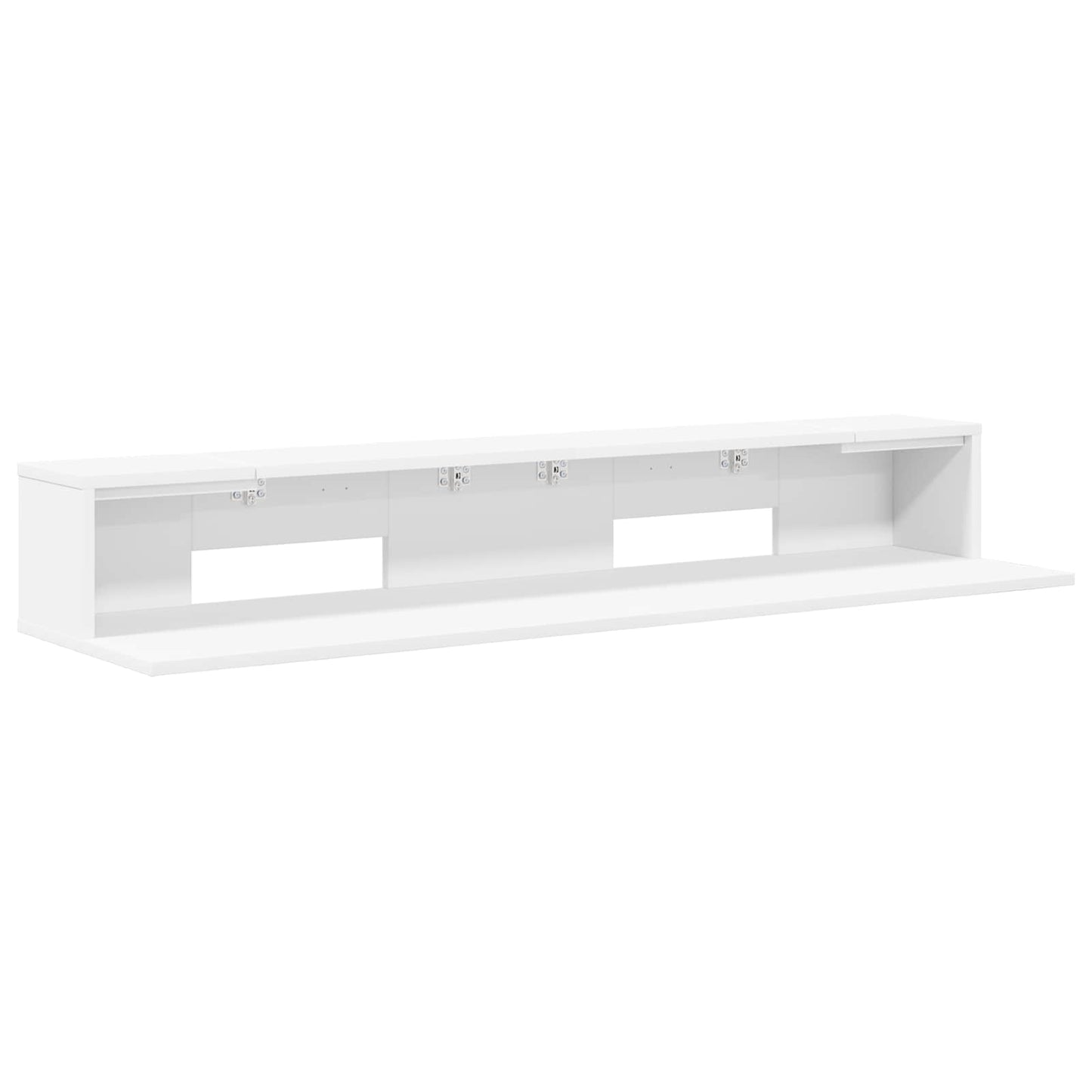 Studio Desk White 110 x 36 x 19.5 cm Engineered Wood