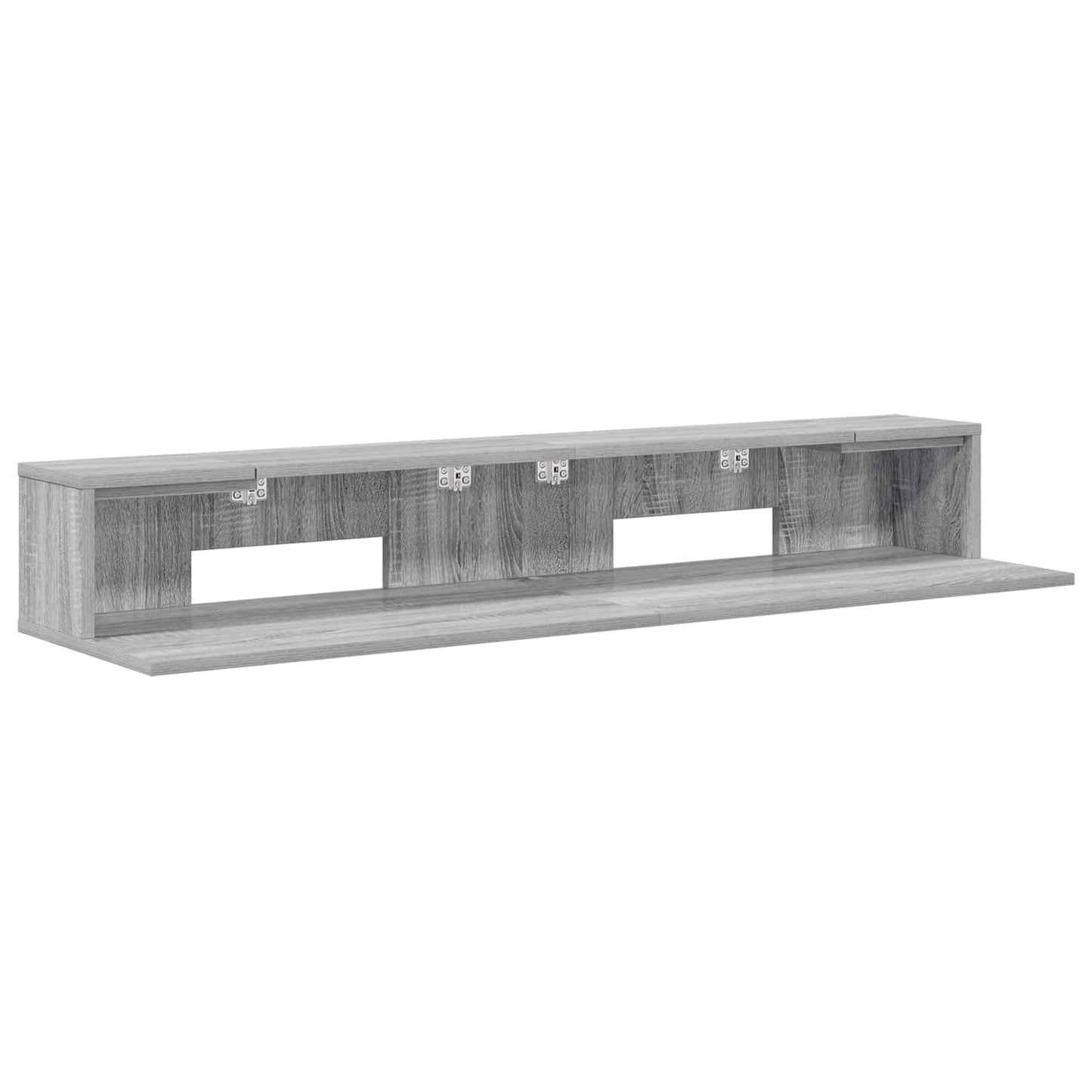 Studio Desk Grey Sonoma 110 x 36 x 19.5 cm Engineered Wood