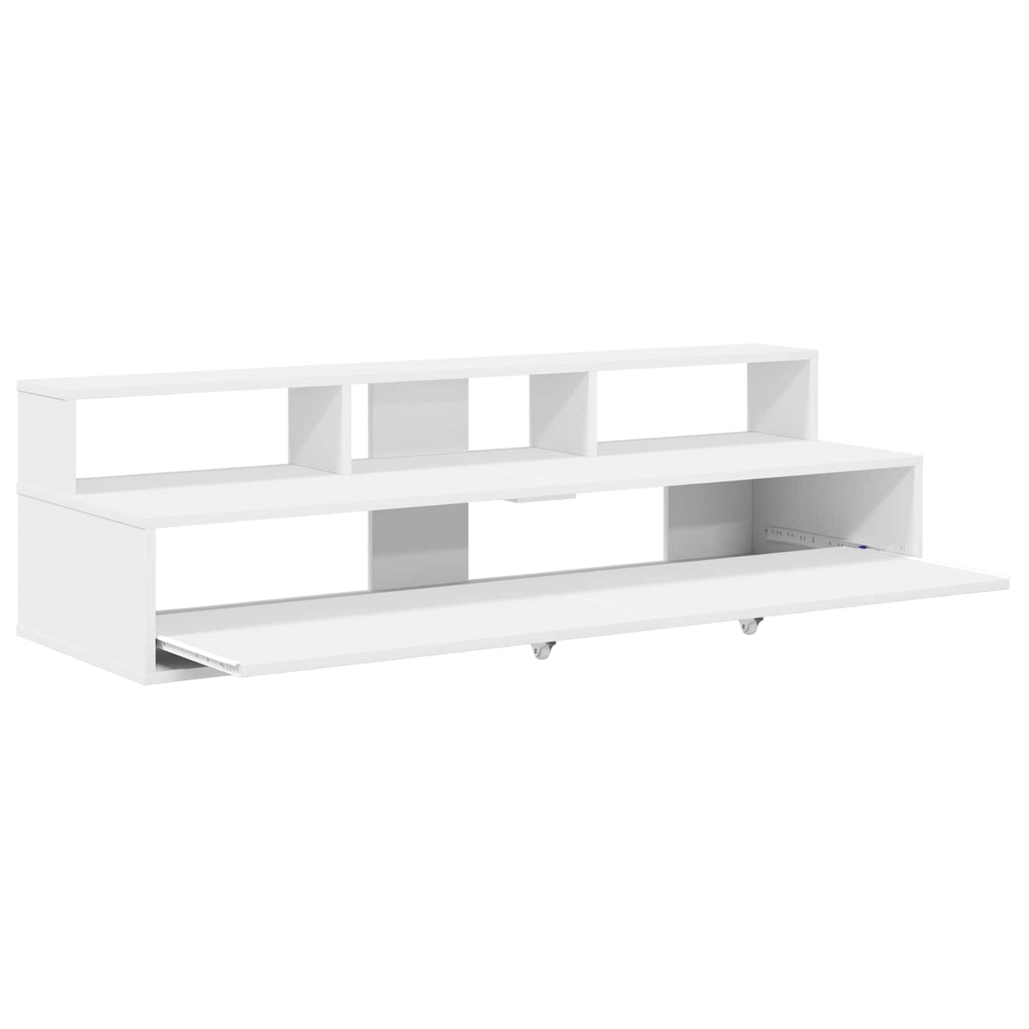 Studio Desk White 152 x 42.5 x 36 cm Engineered Wood