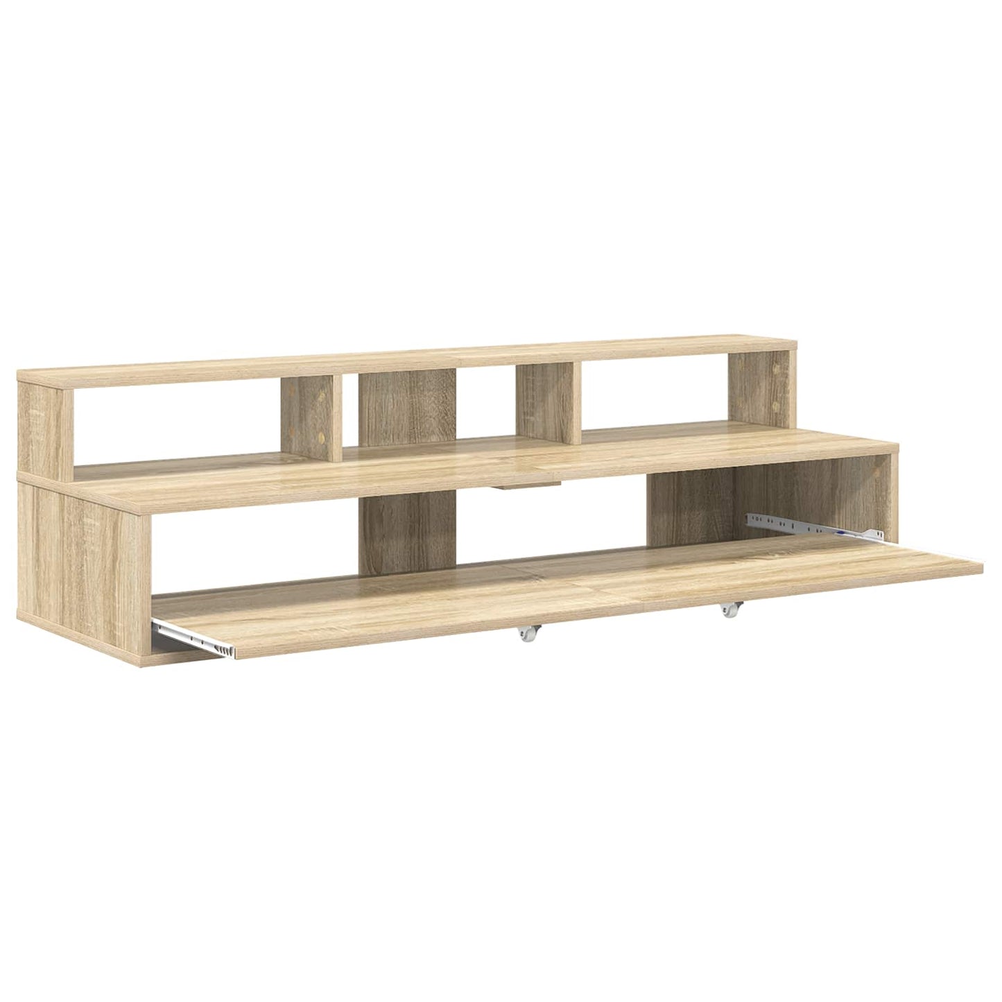Studio Desk Sonoma Oak 152 x 42.5 x 36 cm Engineered Wood