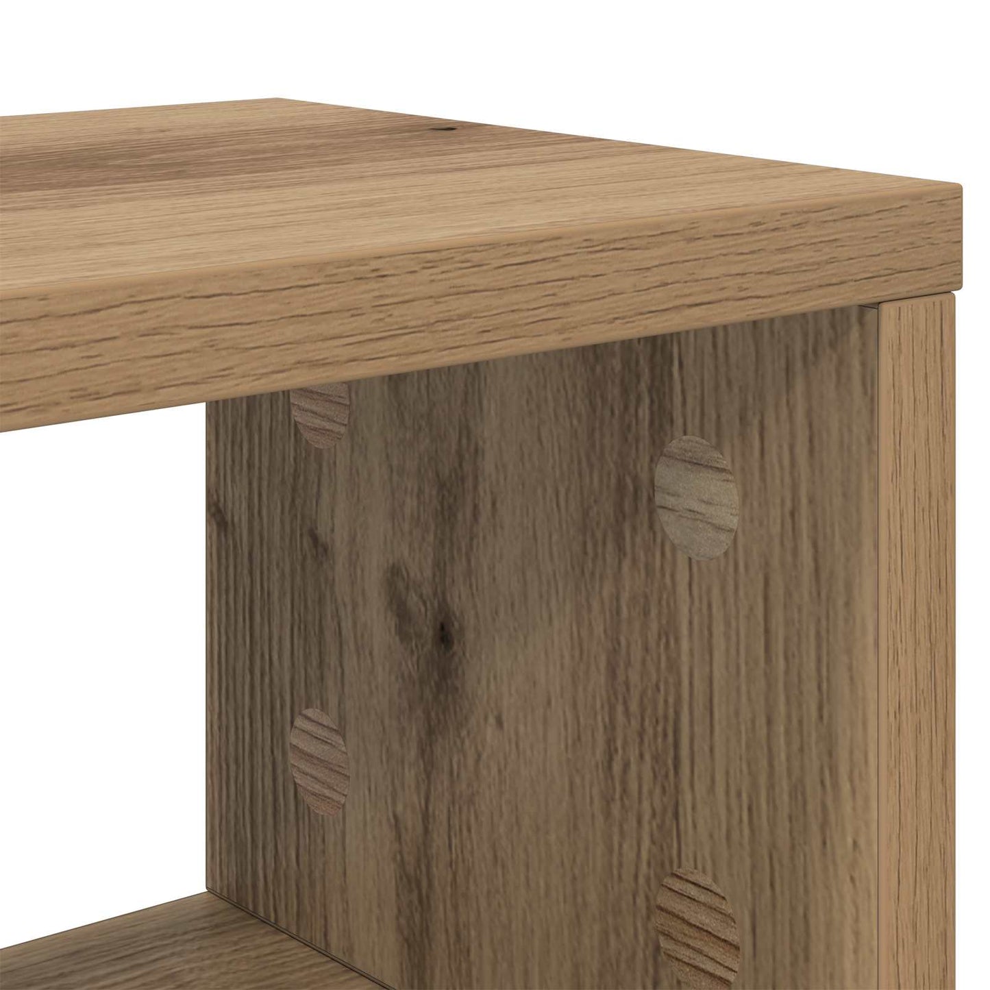 Studio Desk Artisan Oak 130 x 42.5 x 36 cm Engineered Wood