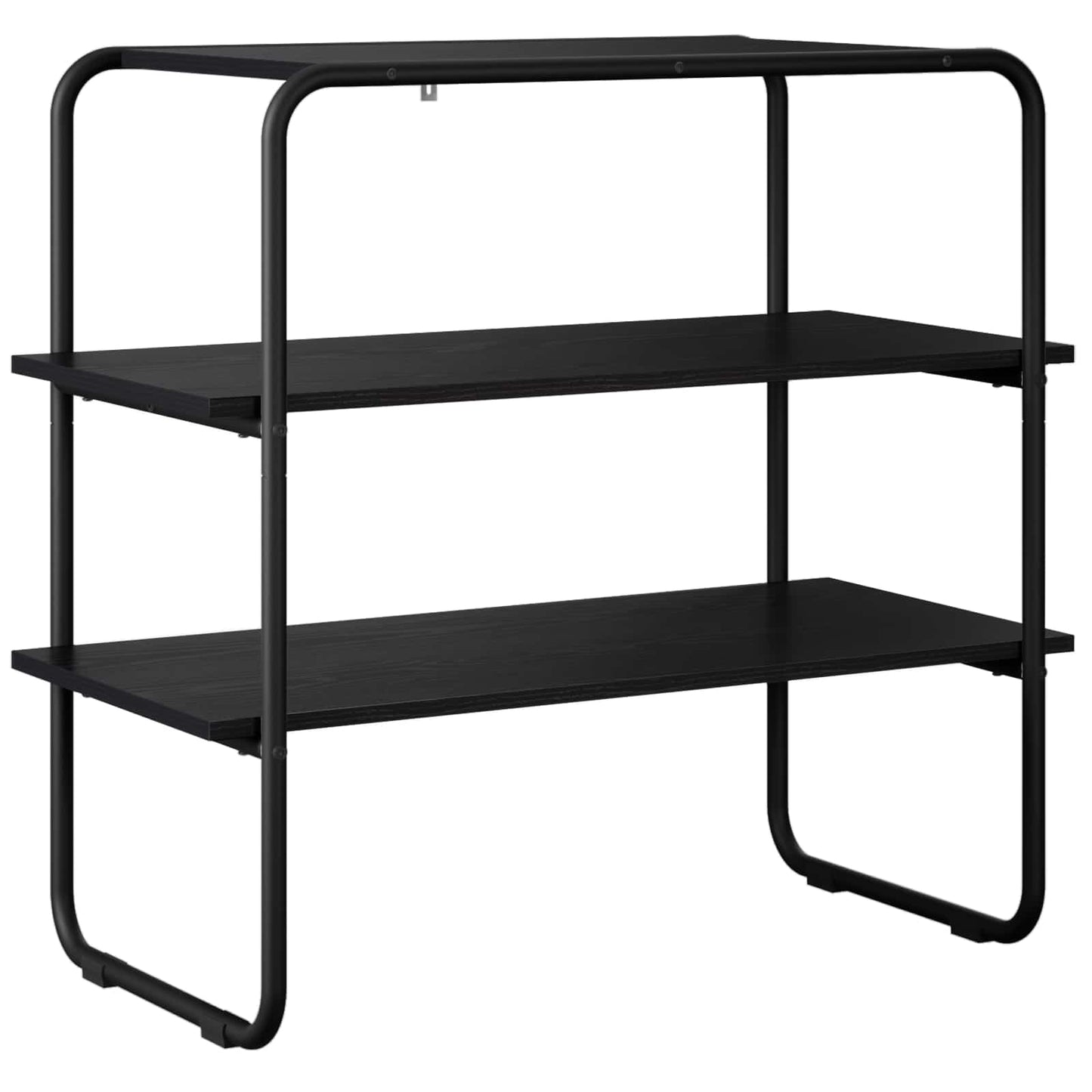 Console Table Black Oak 60 x 41 x 75 cm Engineered Wood