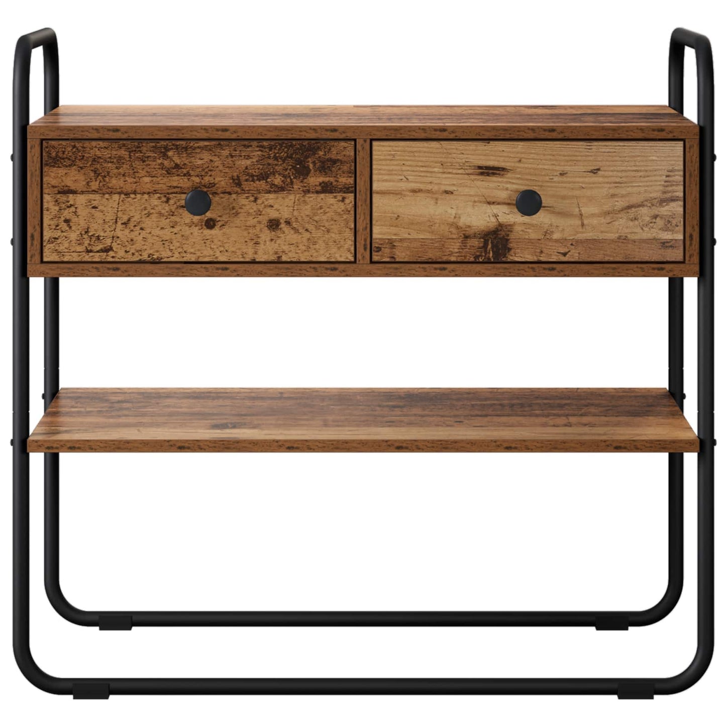 Console Table Old Wood 100 x 40 x 75 cm Engineered Wood