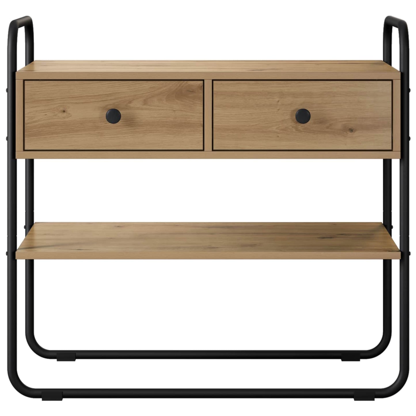 Console Table Artisan Oak 100 x 40 x 75 cm Engineered Wood