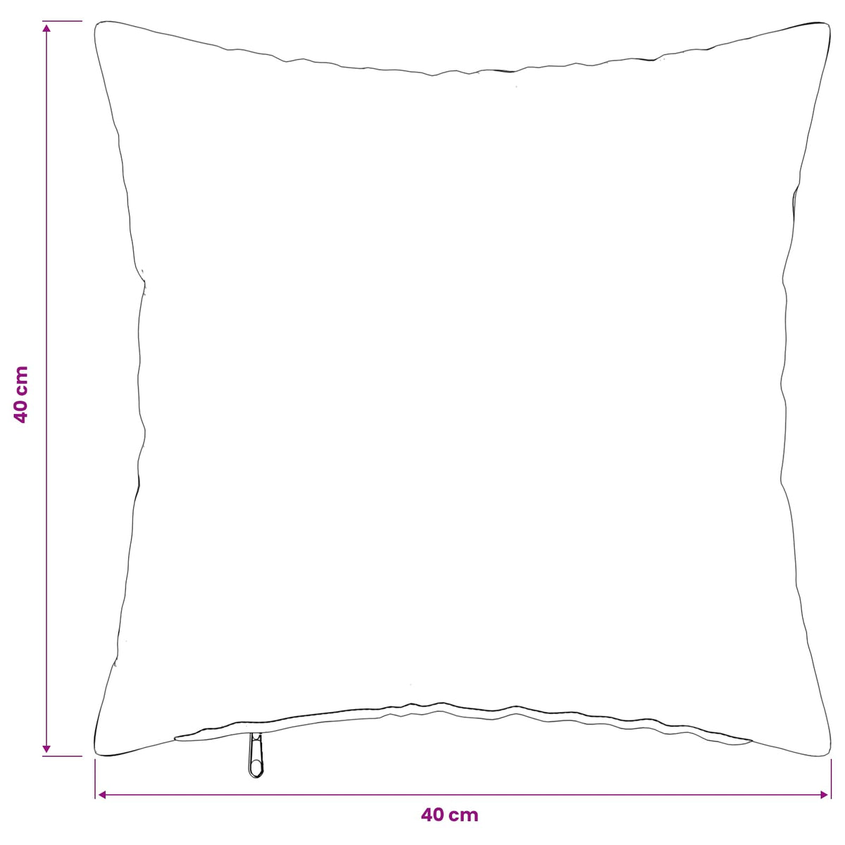 Cushion Cover 12 pcs HEERLEN Light Grey 40 x 40 cm