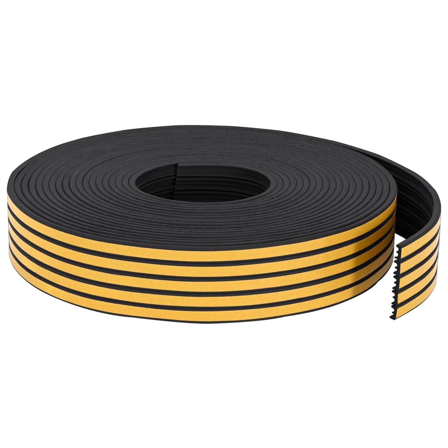 Self-Adhesive Window Seal Black 15 x 8 mm 50 m EPDM Foam