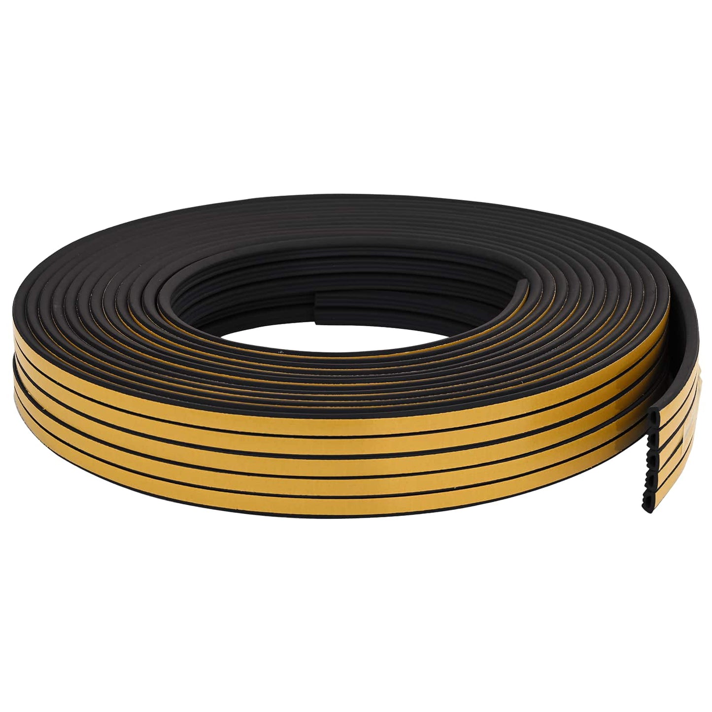 Self-Adhesive Window Seal Black 10 x 6 mm 50 m EPDM Foam
