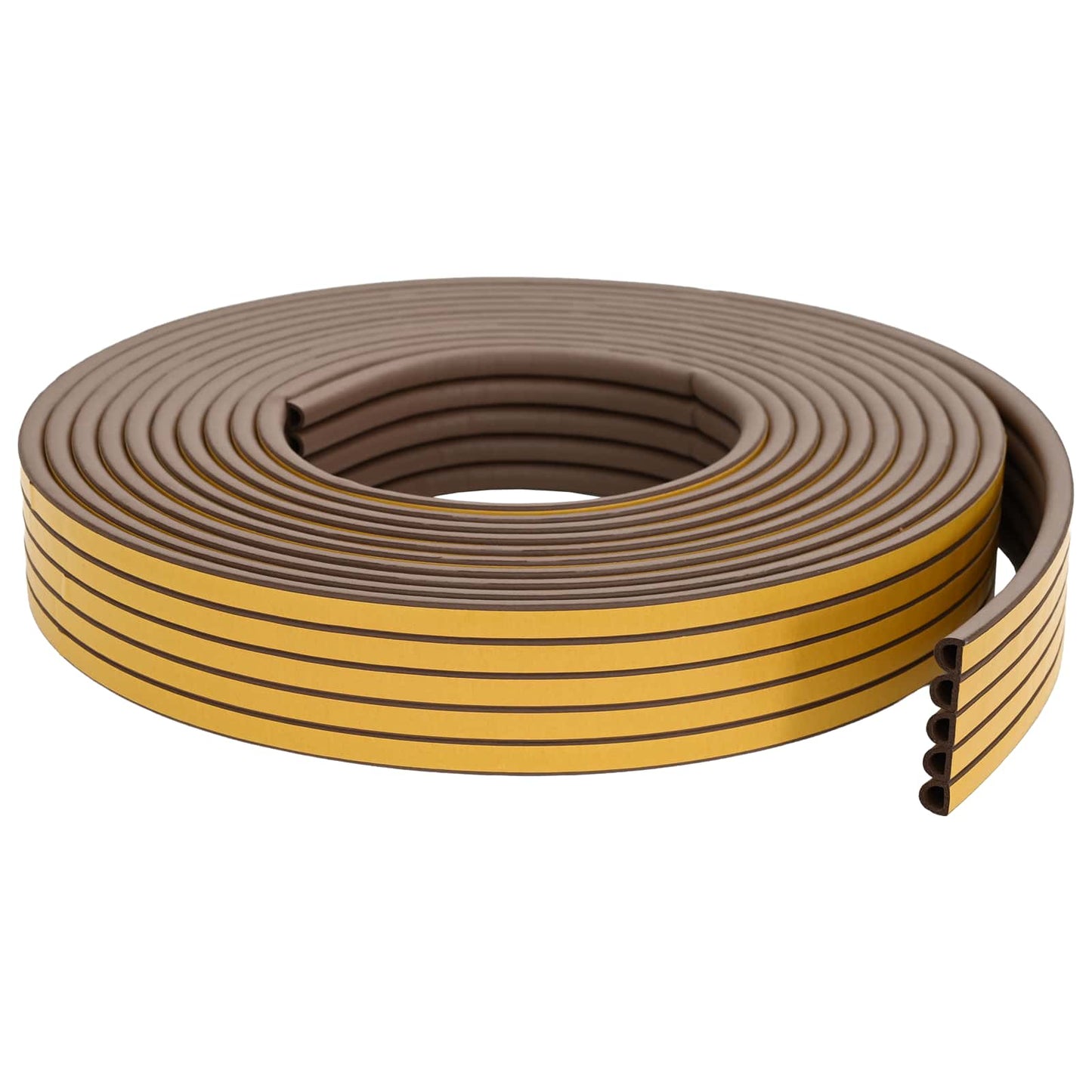 Self-Adhesive Window Seal Brown 12 x 10 mm 25 m EPDM Foam