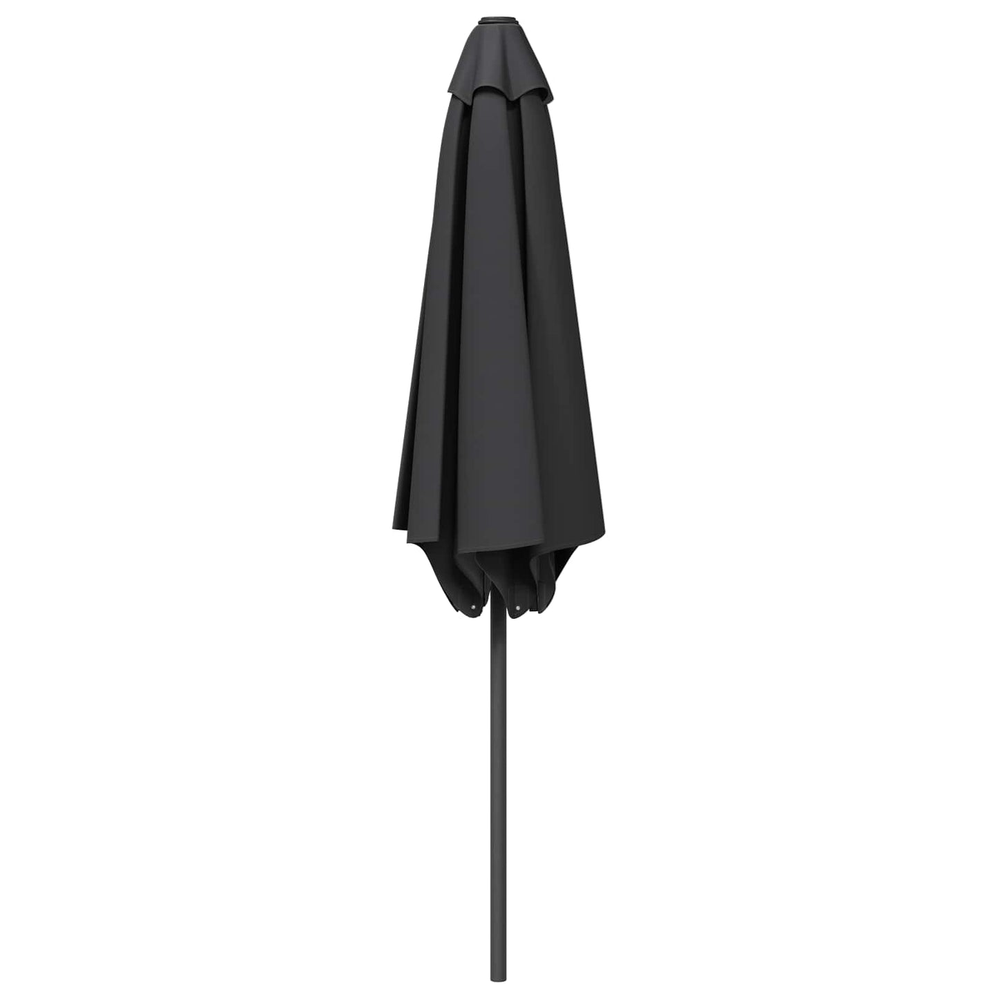 Garden Parasol 230 x 230 cm Polyester Rectangular Anthracite