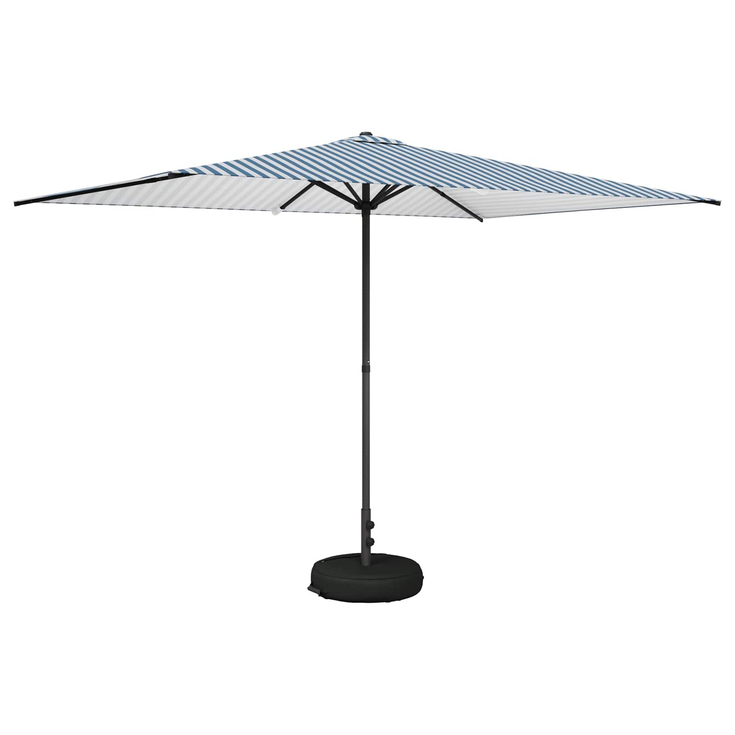 Garden Parasol with Base 200 x 300 cm Polyester Rectangular