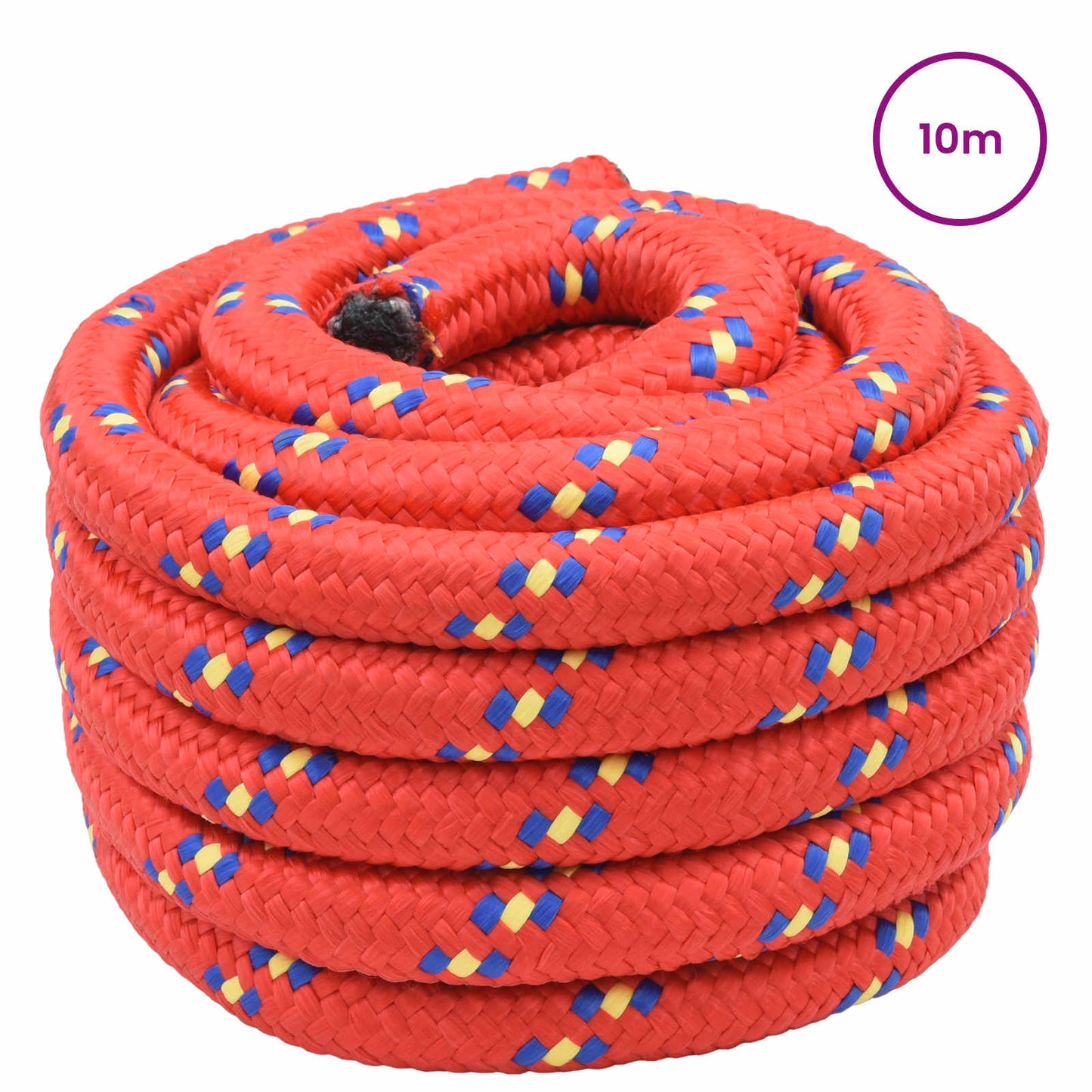 Boat Rope 4 mm 10 m Red