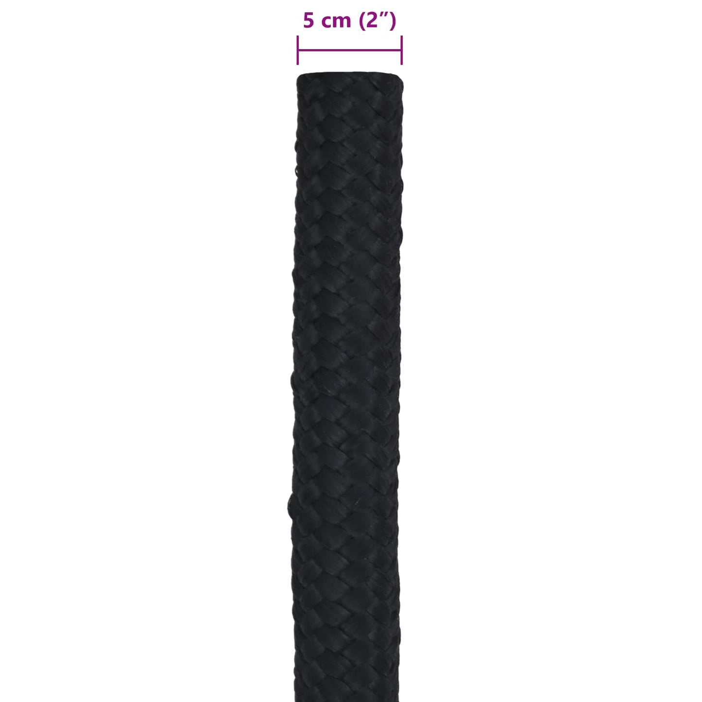Boat Rope 5 mm 10 m Black