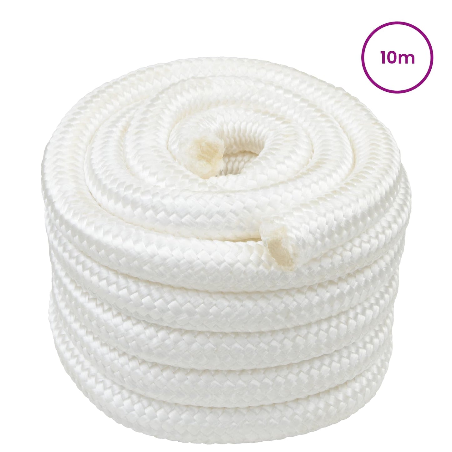 Boat Rope 6 mm 10 m White