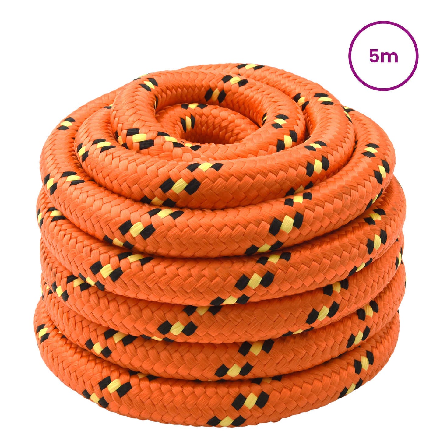 Boat Rope 4 mm 5 m Orange