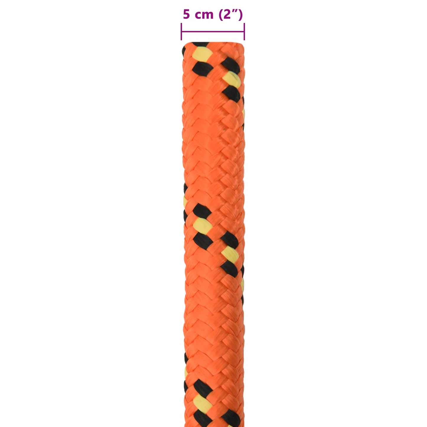 Boat Rope 5 mm 25 m Orange