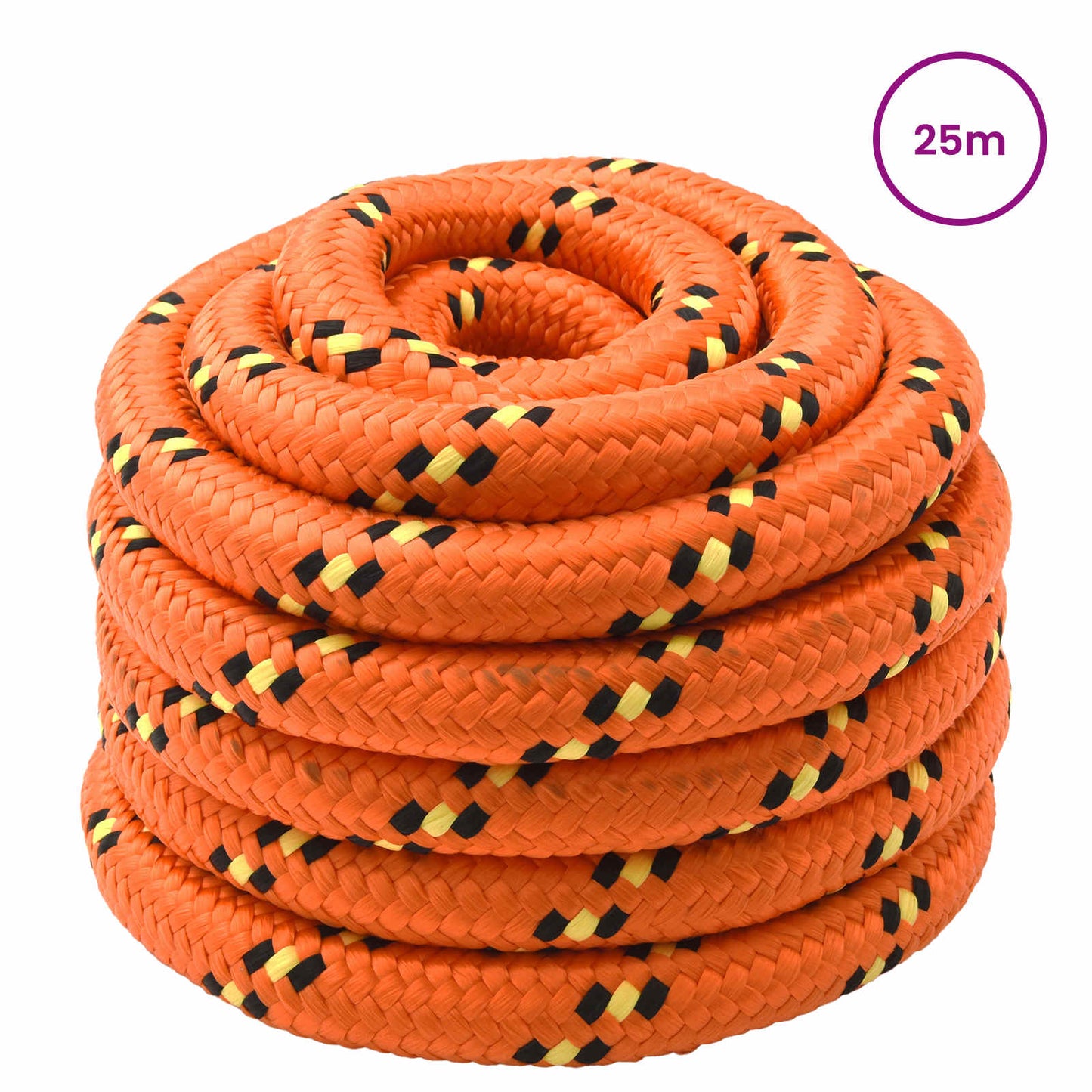 Boat Rope 5 mm 25 m Orange