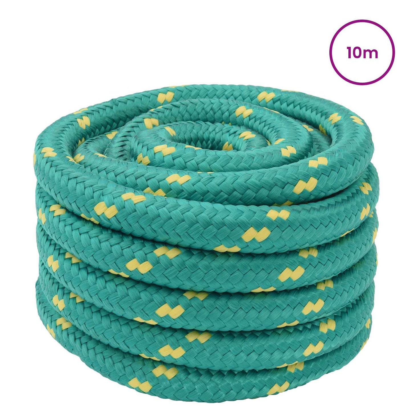Boat Rope 4 mm 10 m Green