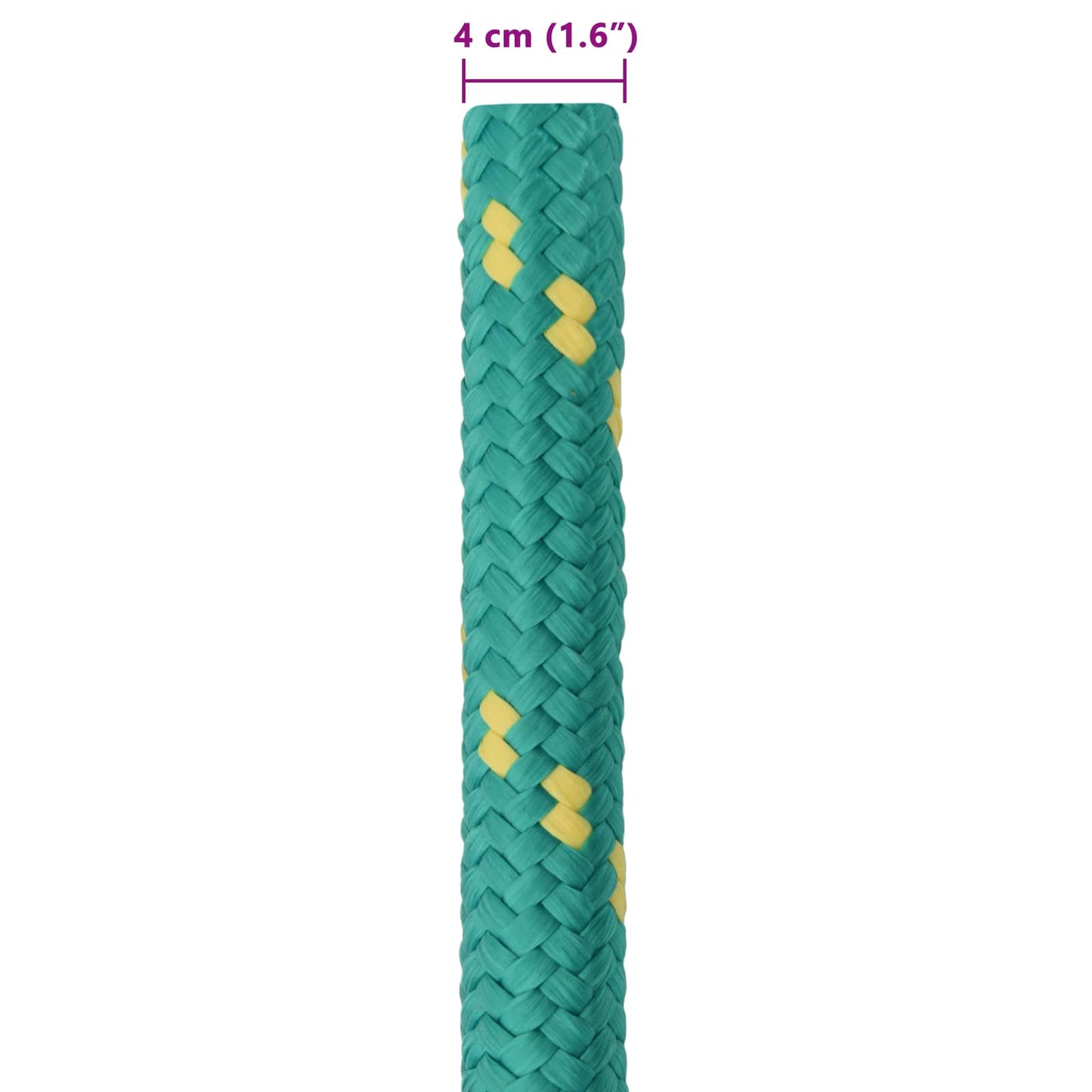 Boat Rope 4 mm 25 m Green