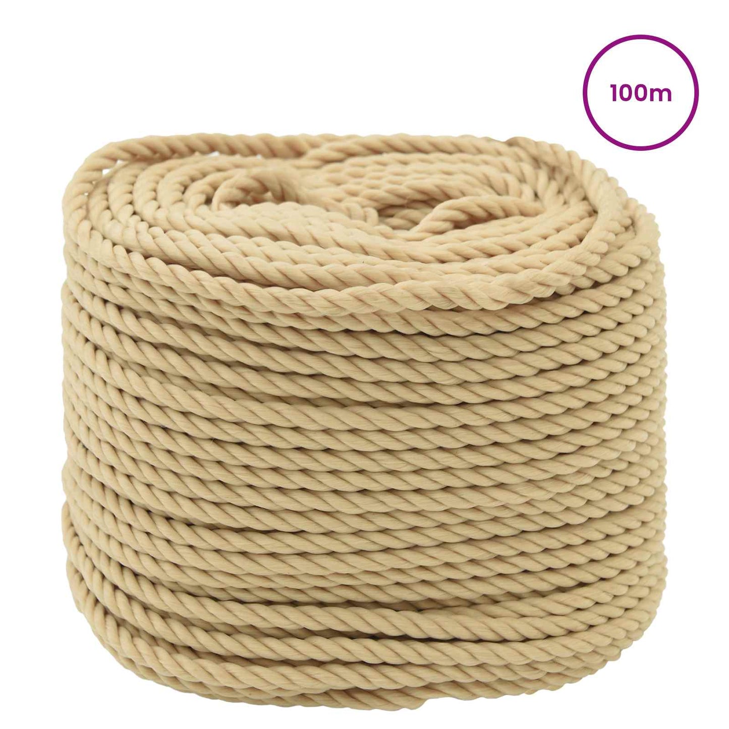 Boat Rope 0.4 mm 100 m Natural