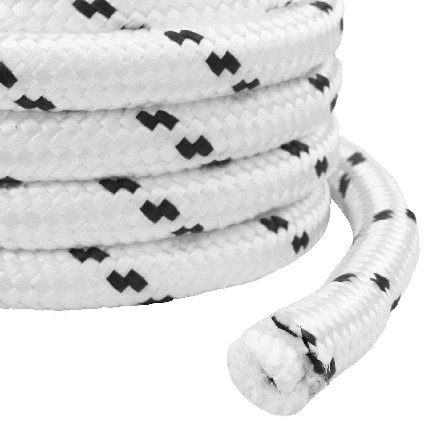Boat Rope 2.5 mm 25 m White Polyester