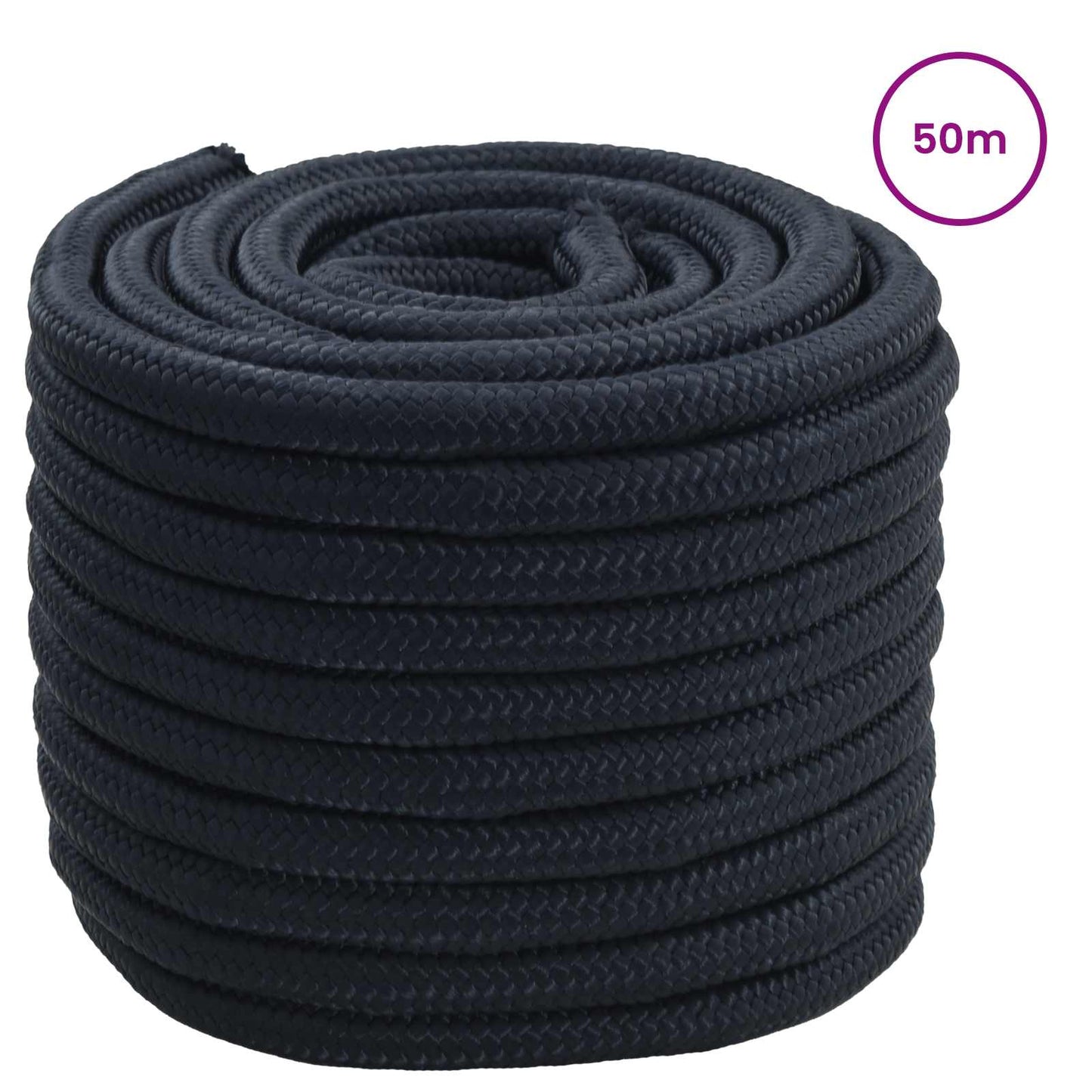 Boat Rope 2 mm 50 m Royal Blue Polyester