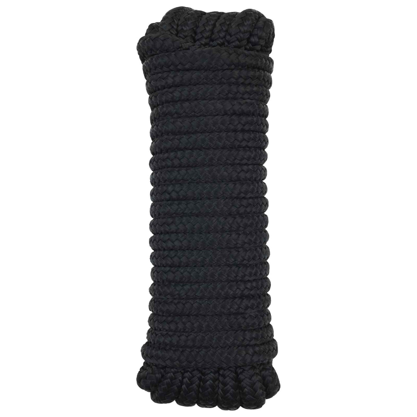 Boat Rope 14 mm 6 m Black Polyester