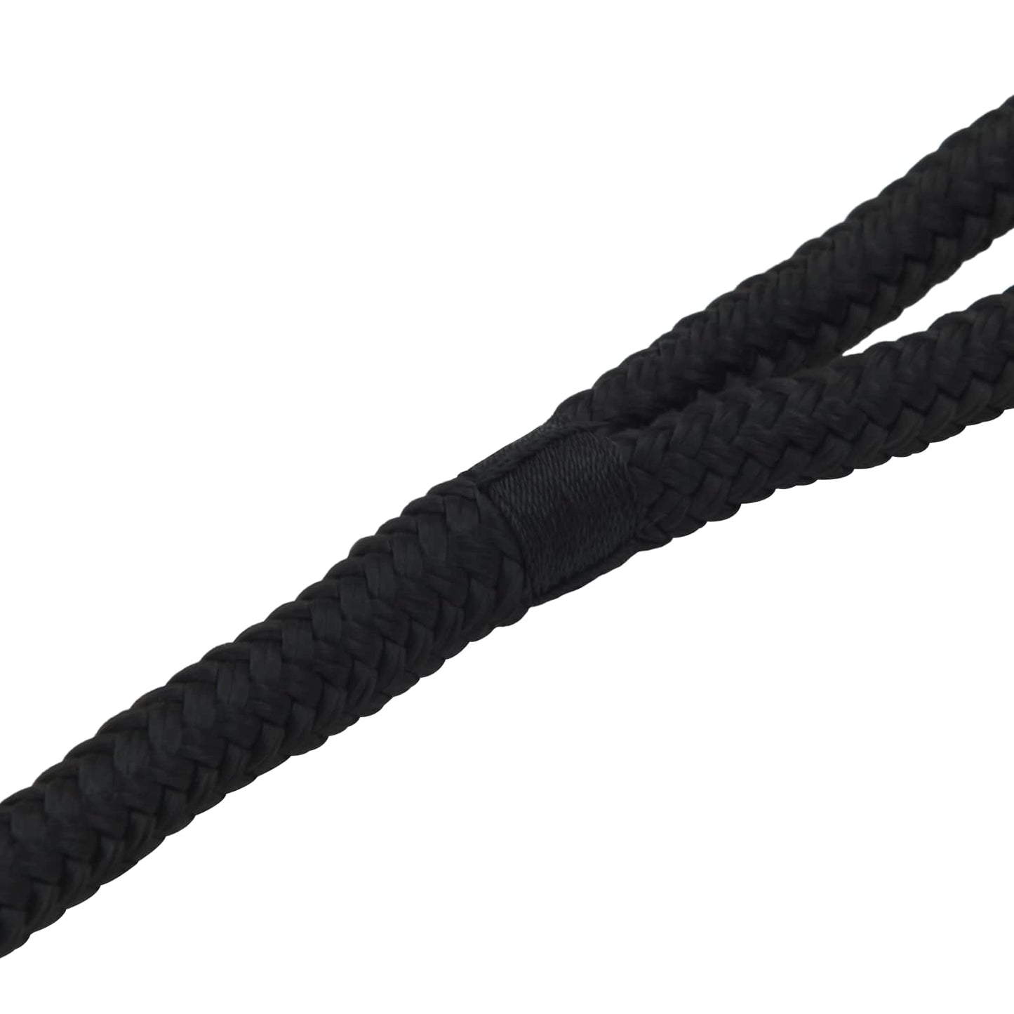 Boat Rope 2 mm 15 m Black Polyester