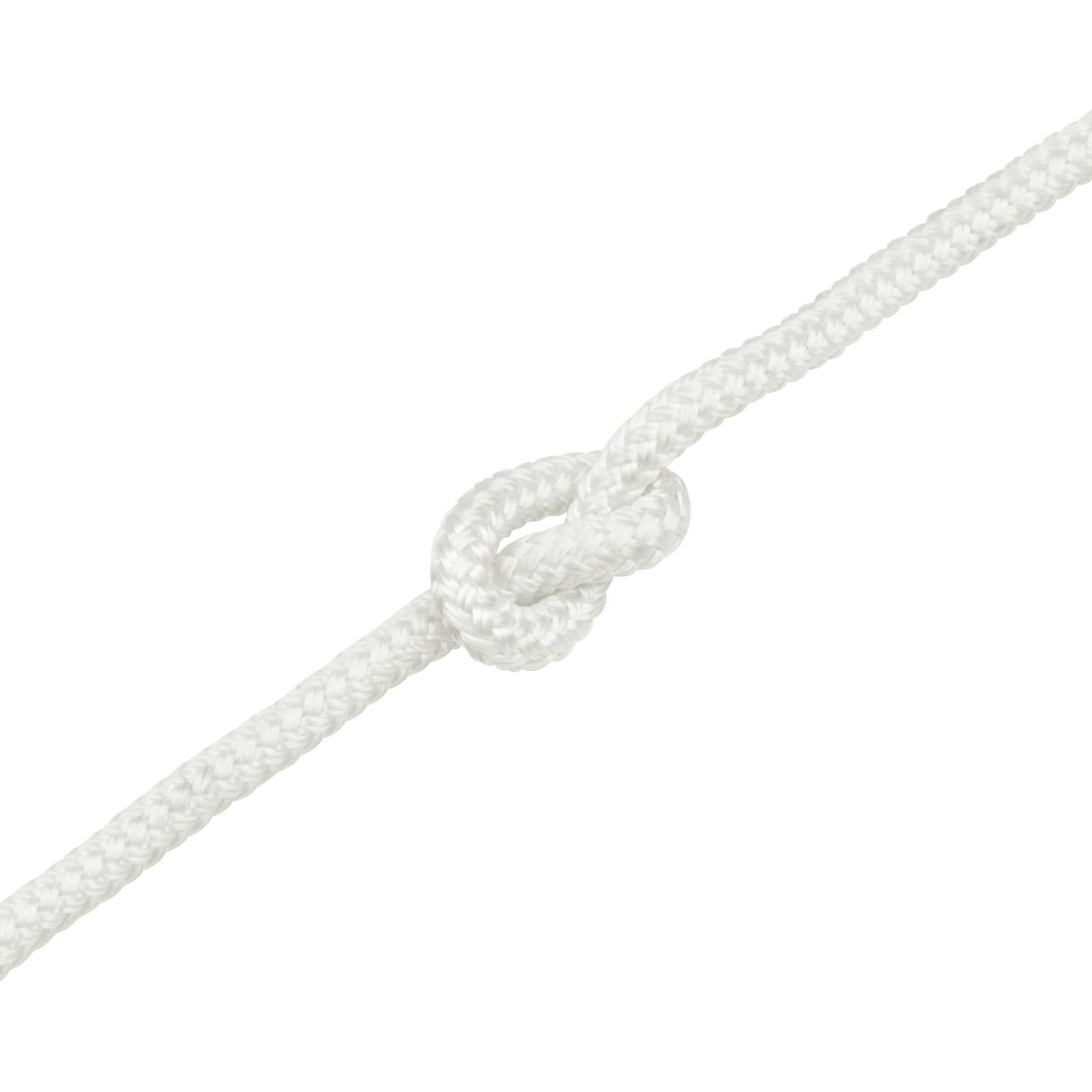 Boat Rope 10 mm 12 m White Polyester
