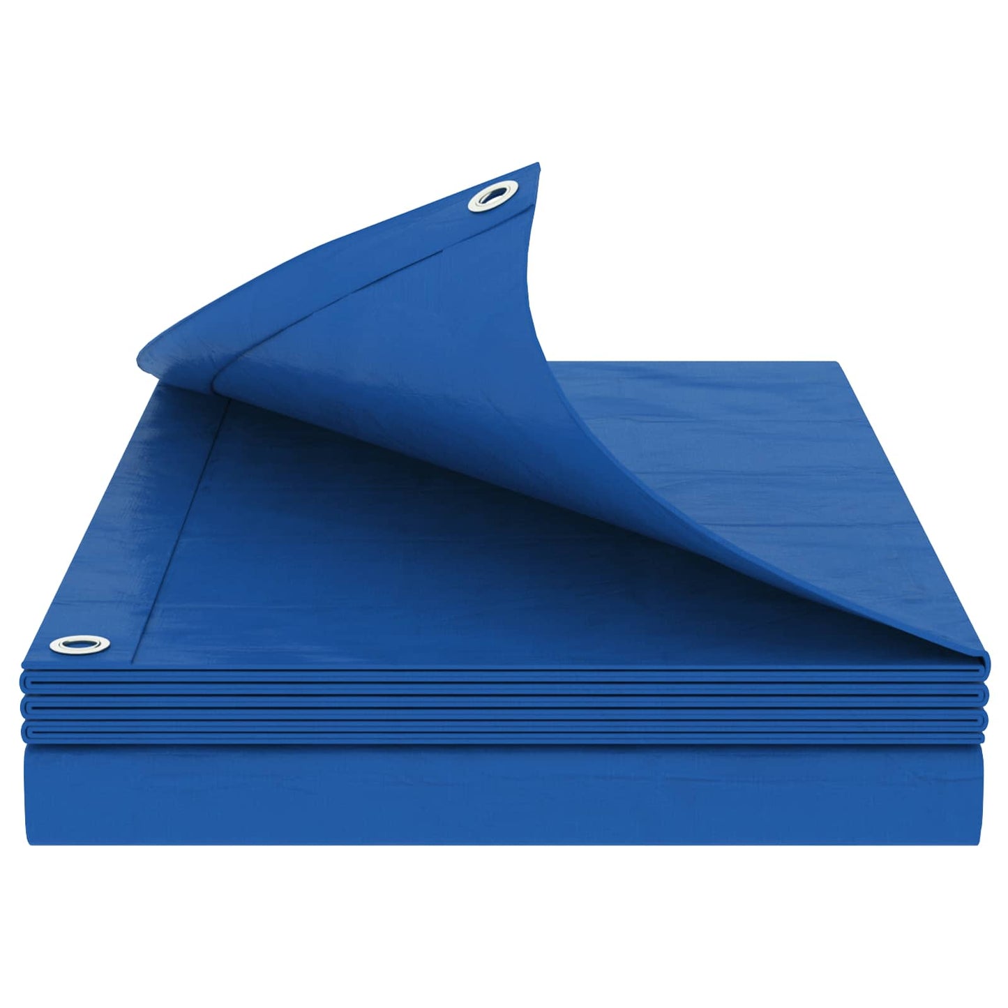 Tarpaulin with Eyelets Blue 3 x 4 m 260 gsm PE