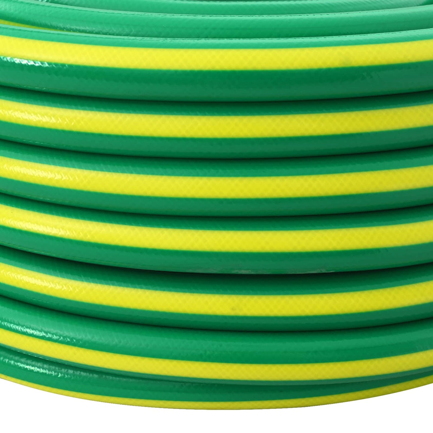 Garden Hose 5-Ply Green and Yellow 12 mm PVC
