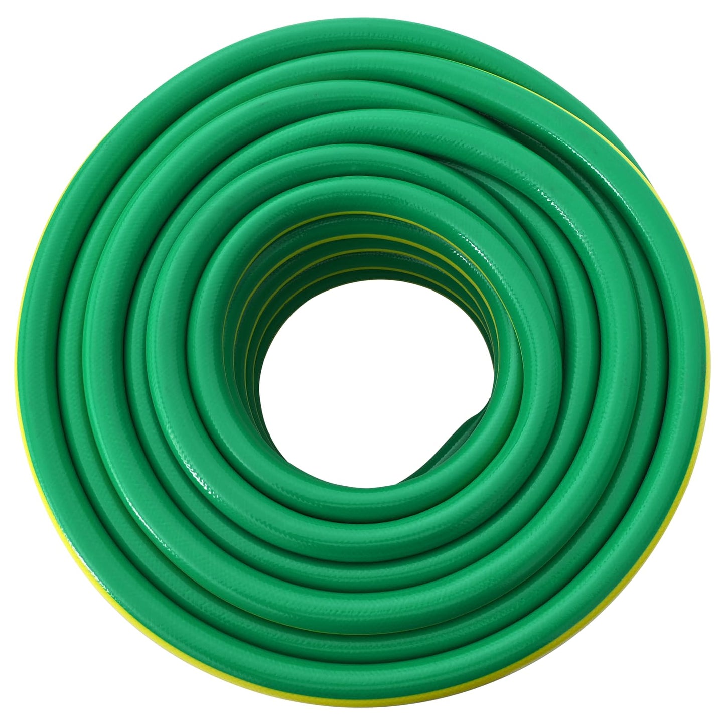 Garden Hose 5-Ply Green and Yellow 12 mm PVC