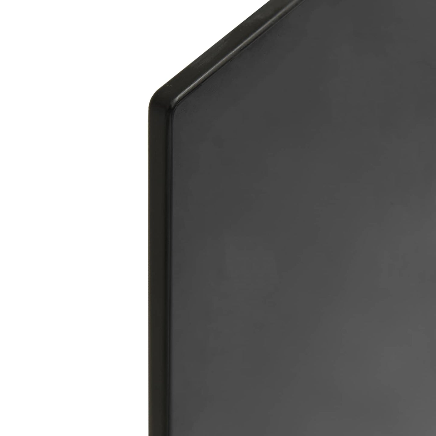 Table Top 4 pcs Black Glass