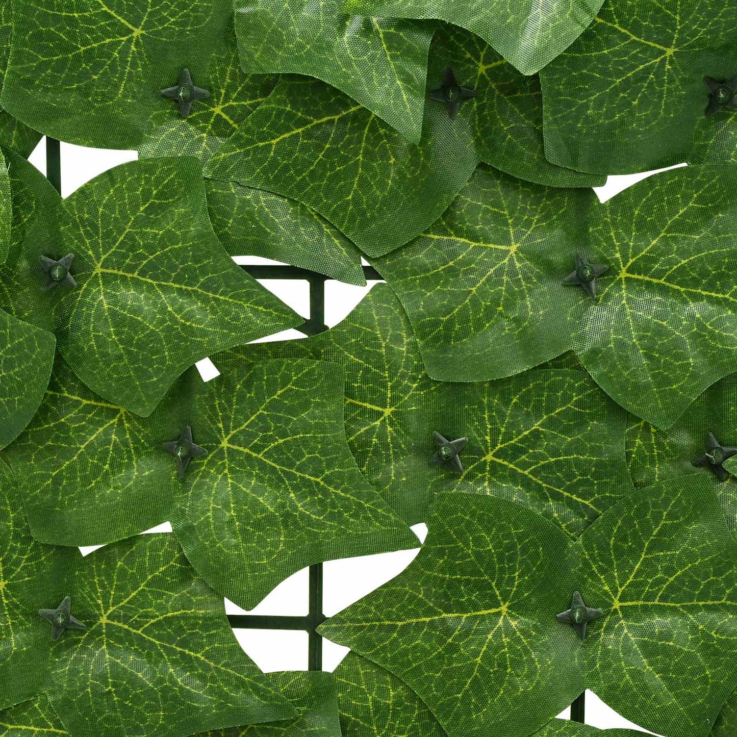 Balcony Screen with Leaves Green 500 x 100 cm
