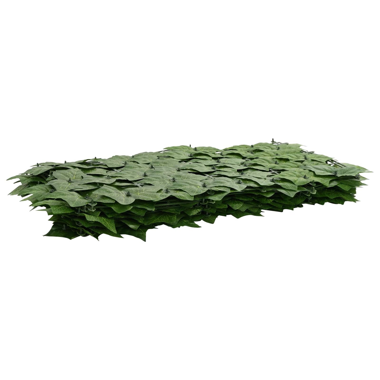 Balcony Screen with Leaves 300 x 150 cm Polyethylene and Fabric