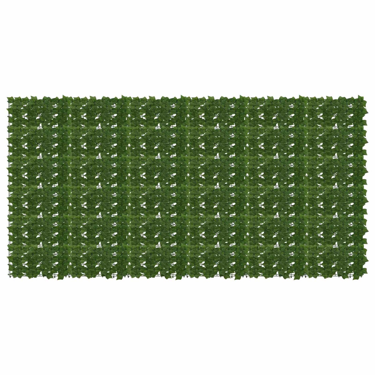 Balcony Screen with Leaves 300 x 150 cm Polyethylene and Fabric