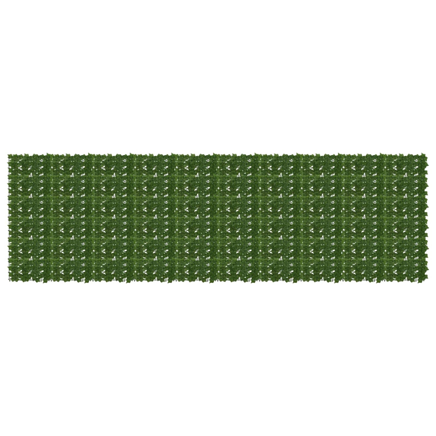 Balcony Screen with Leaves Green 500 x 150 cm
