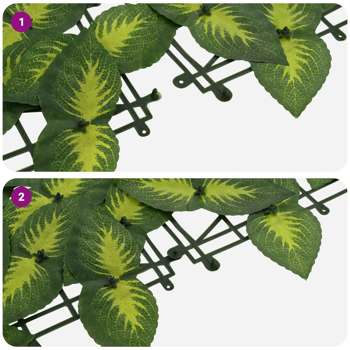 Balcony Screen with Leaves Green and Yellow 600 x 100 cm