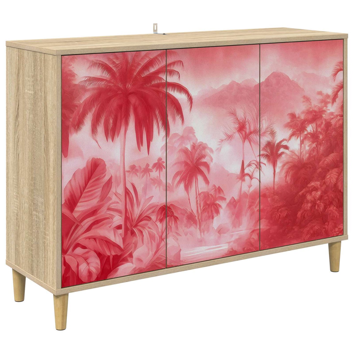 Sideboard AACHEN Sonoma 102 x 33 x 75 cm Engineered Wood