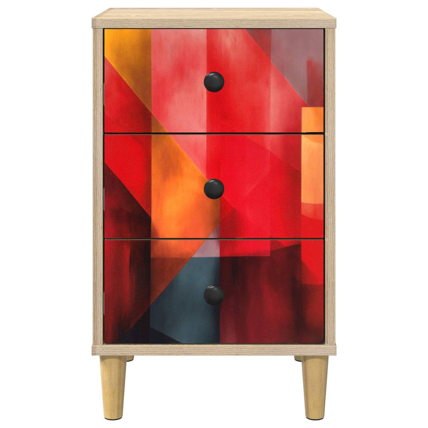 Bedside Cabinet HEESCH Sonoma Oak 36 x 33 x 60 cm