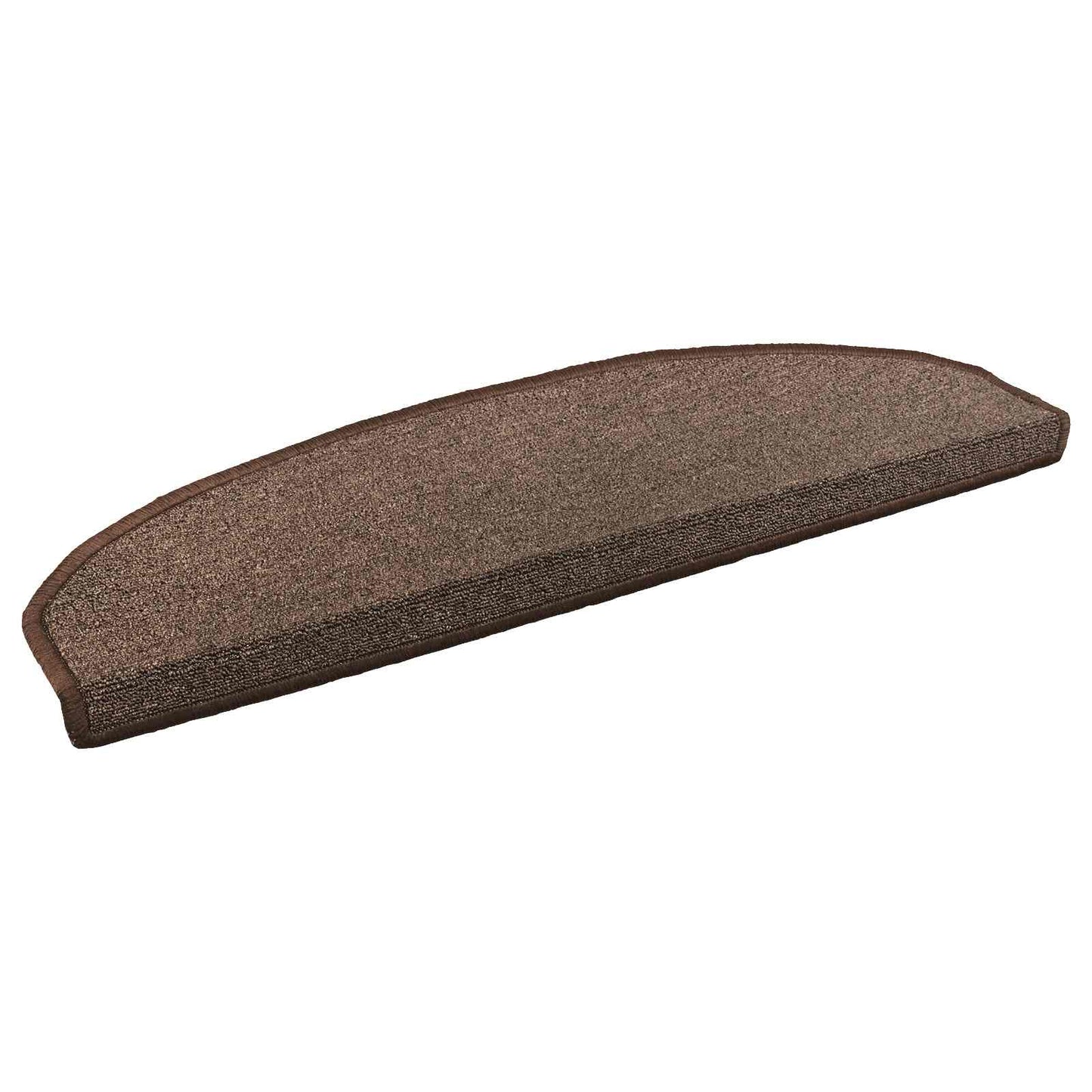 Self-adhesive Stair Mats 15 pcs 80 x 24.5 x 3.5 cm Coffee Brown