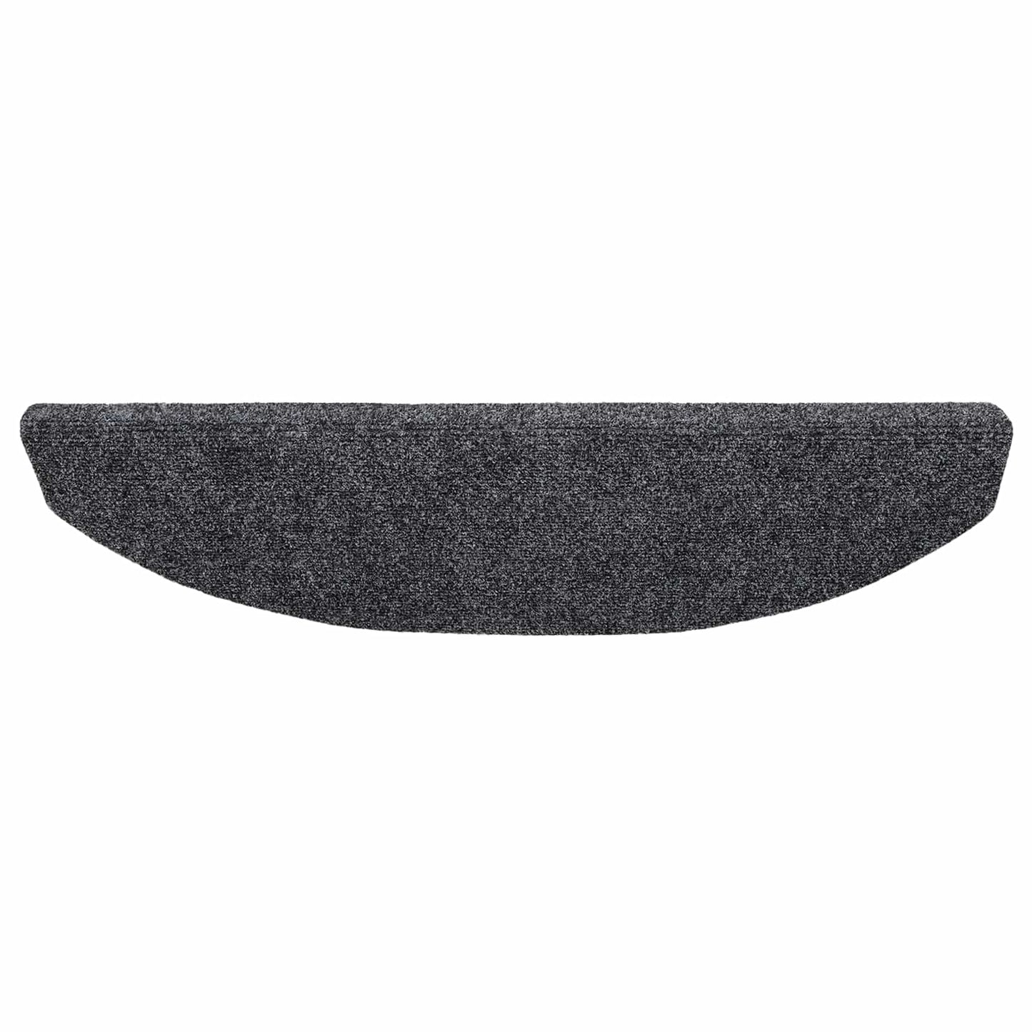 Self-adhesive Stair Mats 15 pcs 80 x 24.5 x 3.5 cm Dark Grey
