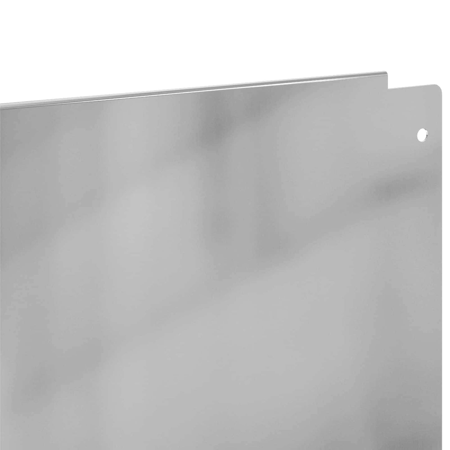 Lawn Edging 10 pcs 100 x 15 cm Steel Silver