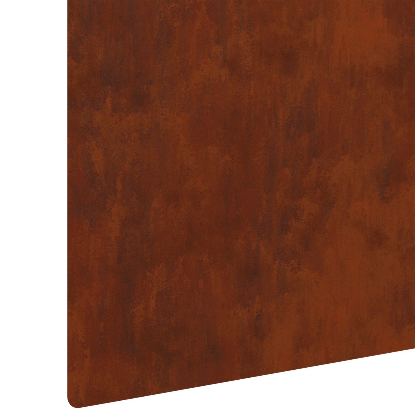 Lawn Edging 10 pcs 100 x 15 cm Steel Rusty