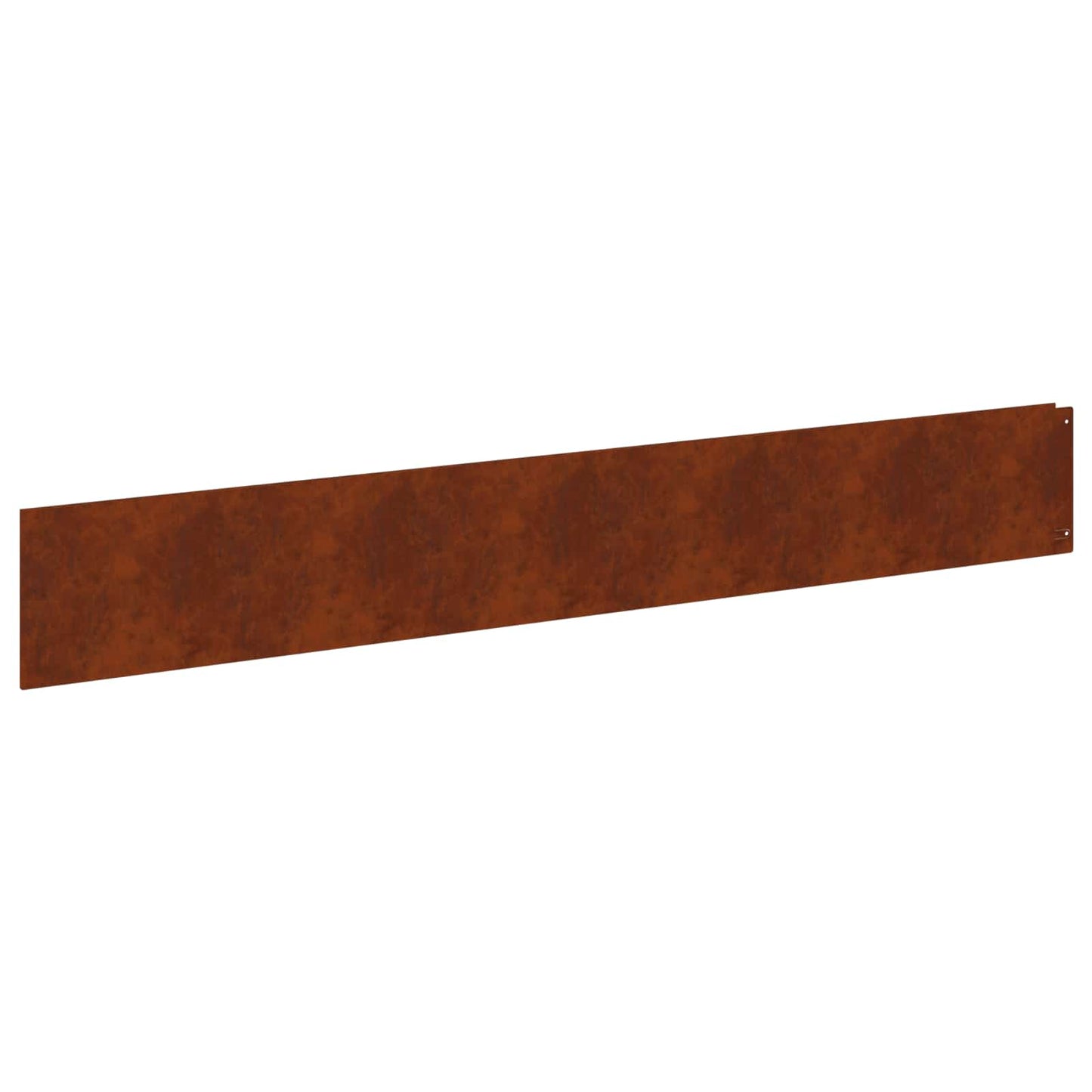 Lawn Edging 10 pcs 100 x 15 cm Steel Rusty