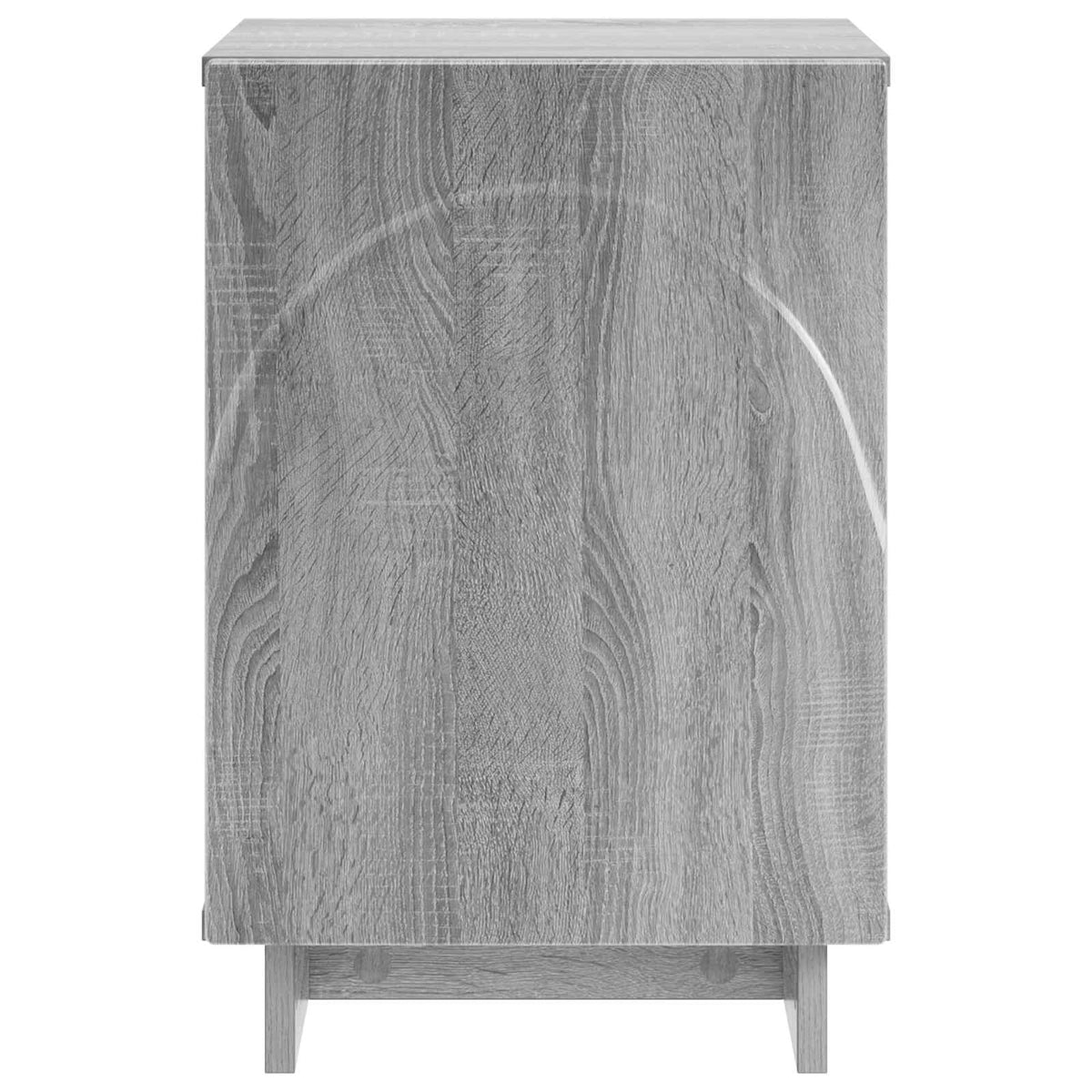 Bedside Cabinet 2 pcs Grey Sonoma 33.5 x 34.5 x 50 cm