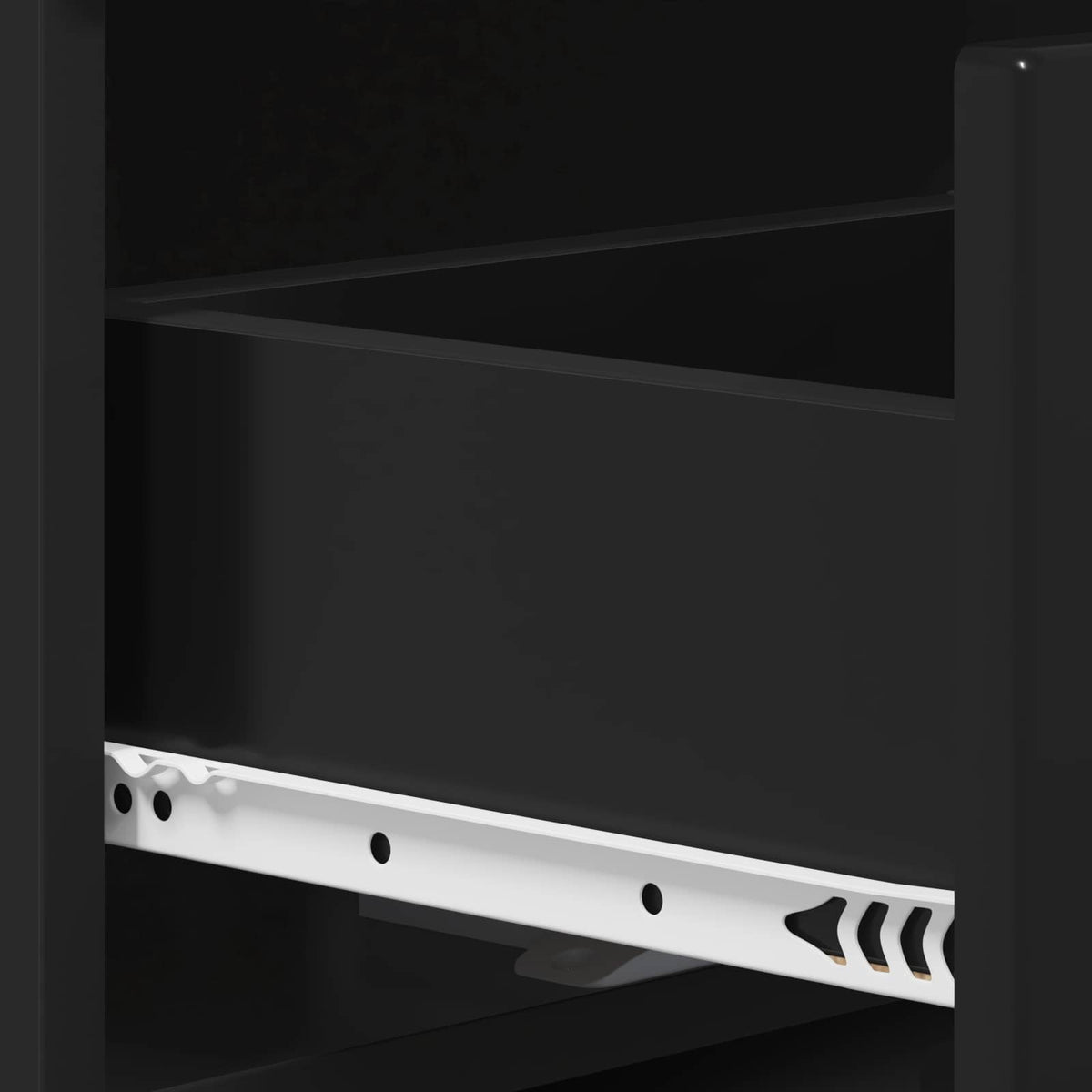 Sideboard Black 85.5 x 31 x 75 cm Engineered Wood