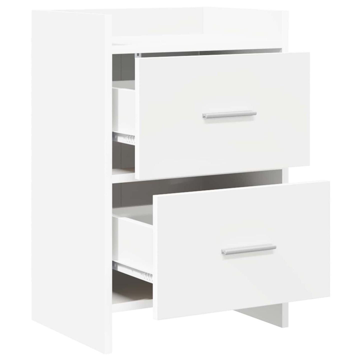 Bedside Tables 2 pcs White 40 x 30 x 60 cm Engineered Wood