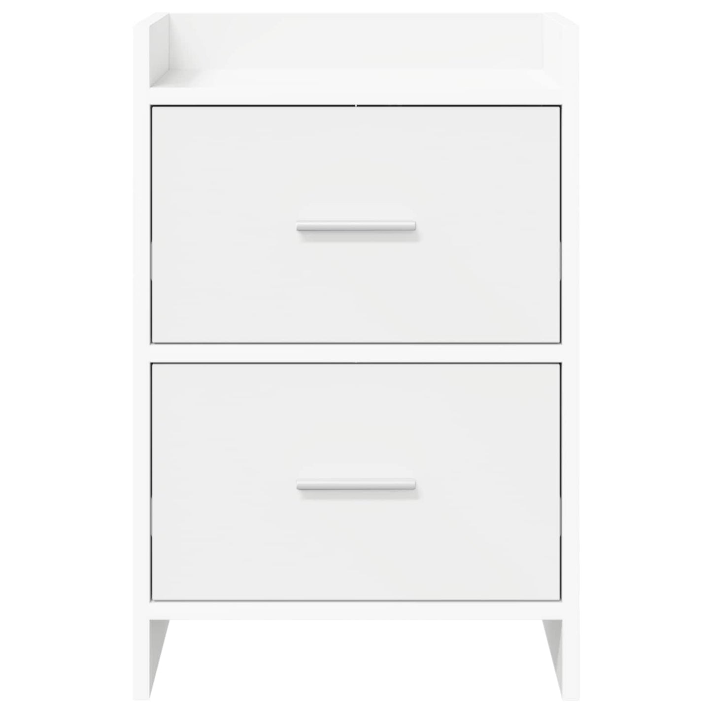 Bedside Tables 2 pcs White 40 x 30 x 60 cm Engineered Wood