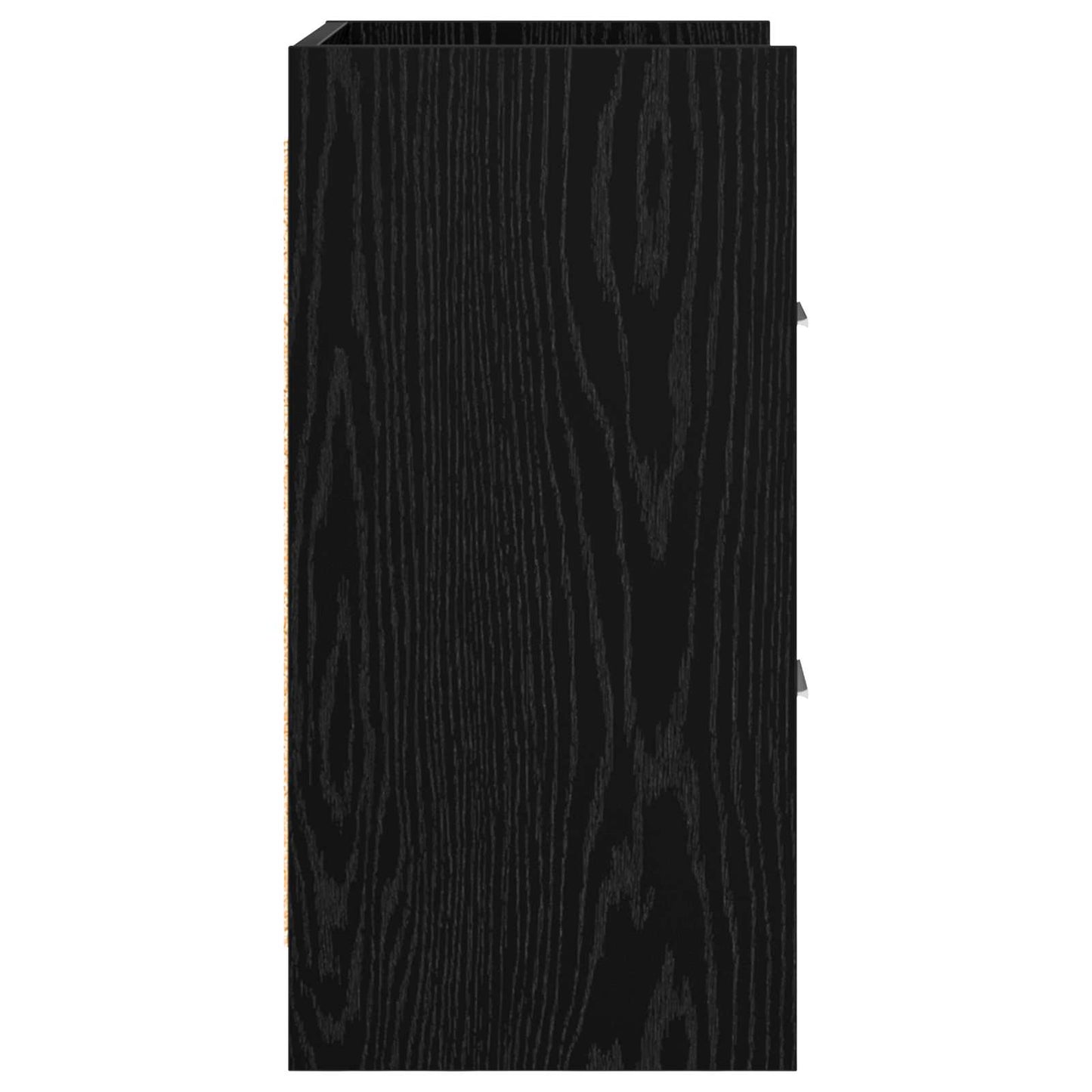 Bedside Tables Black Oak 40 x 30 x 60 cm Engineered Wood